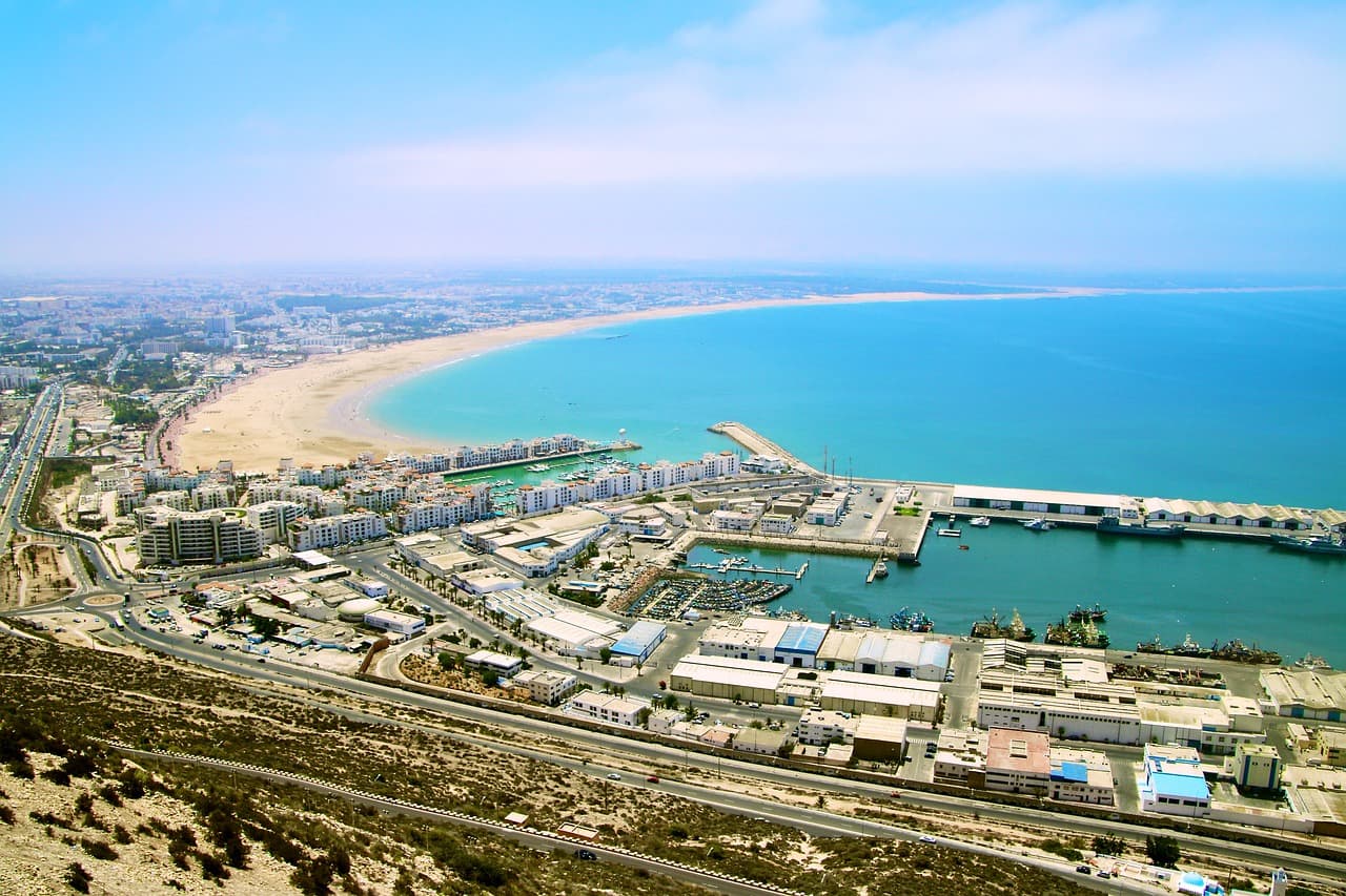 Viajes Universitarios a Marruecos Playa Agadir